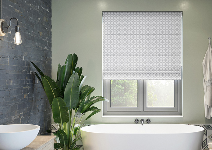Hexgem, Quartz - Twist&Fit Roman Blind - Image 3